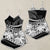 Personalised Fiji Day Rompers Flying Fijians Masi Kesa Style - Black LT7 Black - Polynesian Pride