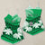 Personalised Fiji Day Rompers Flying Fijians Masi Kesa Style - Green LT7 Green - Polynesian Pride