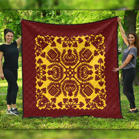 Hawaii Quilt - Royal King Quilting Style Quilt - AH - Polynesian Pride