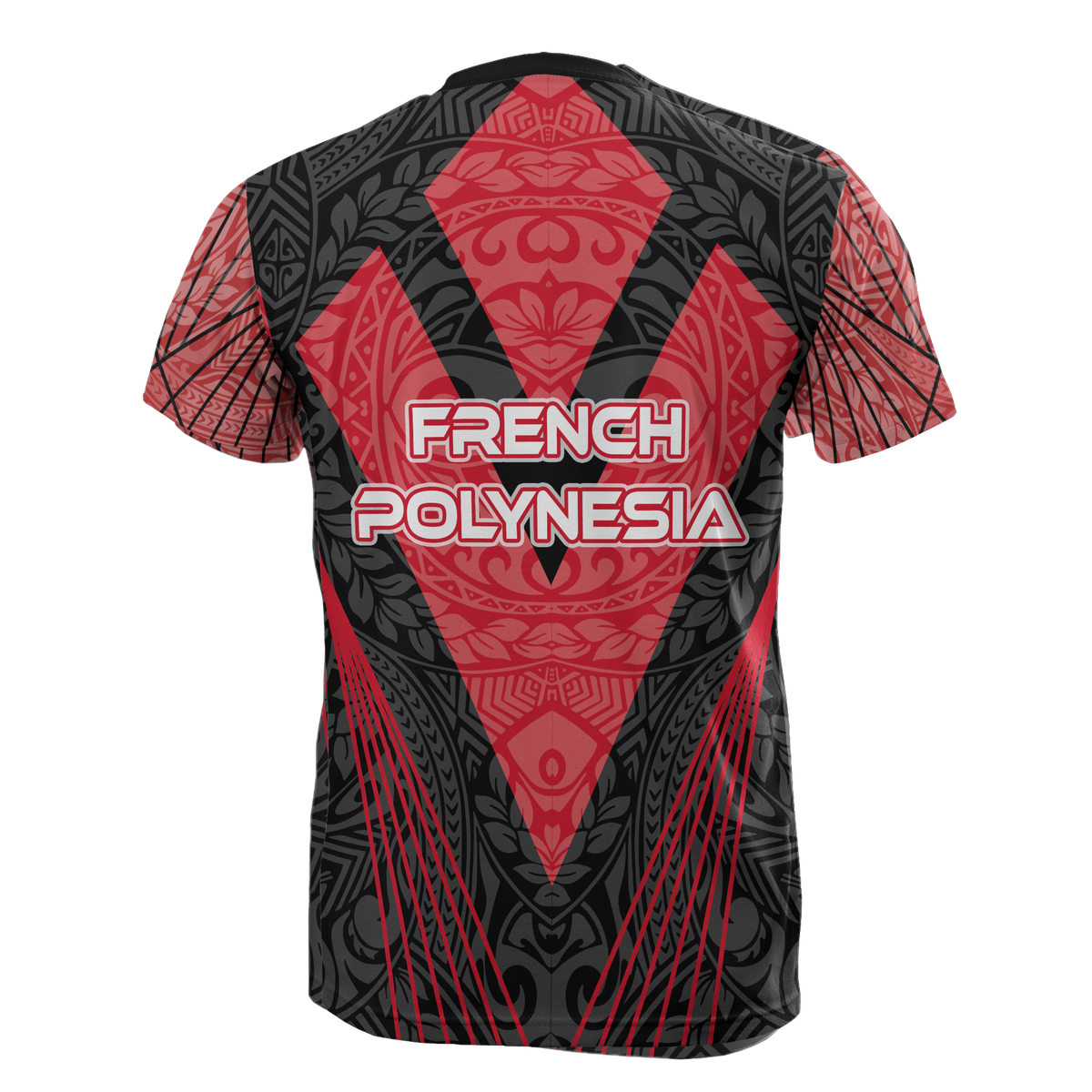 French Polynesia T Shirt National Flag Spotlight Style - Polynesian Pride