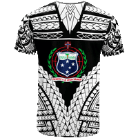 Samoa T Shirt A Piece Of My Heart - Polynesian Pride