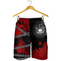 Samoa Polynesian Men's Shorts - Polynesian Chain Style - Polynesian Pride