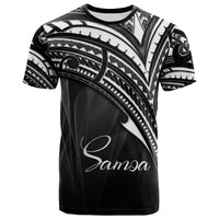 Samoa T Shirt Cross Style Unisex Black - Polynesian Pride