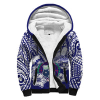 (Custom Personalised) Samoa Polynesian Sherpa Hoodie Samoan Loved Turtles LT13 - Polynesian Pride