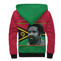 (Custom Personalised) Vanuatu Sherpa Hoodie Vanuatuan Flag Sand Drawing Happy Father Lini Day LT14 - Polynesian Pride