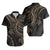 Polynesian Custom Personalised Shirt - Gold Turtle Unisex Gold - Polynesian Pride