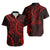 Polynesian Custom Personalised Shirt - Red Turtle Unisex Red - Polynesian Pride