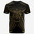 Solomon Islands T Shirt Solomon Islands Seal With Gold Line Style Unisex Black - Polynesian Pride