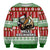Hawaiian Santa Claus Warrior Sweatshirt Christmas LT6 Unisex - Polynesian Pride