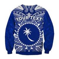 (Custom Personalised) Chuuk Sweatshirt Micronesia Simple Pattern LT13 - Polynesian Pride