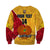 (Custom Text and Number) The Kumuls PNG Sweatshirt Papua New Guinea Polynesian Dynamic Style LT14 - Polynesian Pride