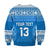 (Custom Text and Number) Bula Fiji Sweatshirt Tapa Pattern LT13 - Polynesian Pride