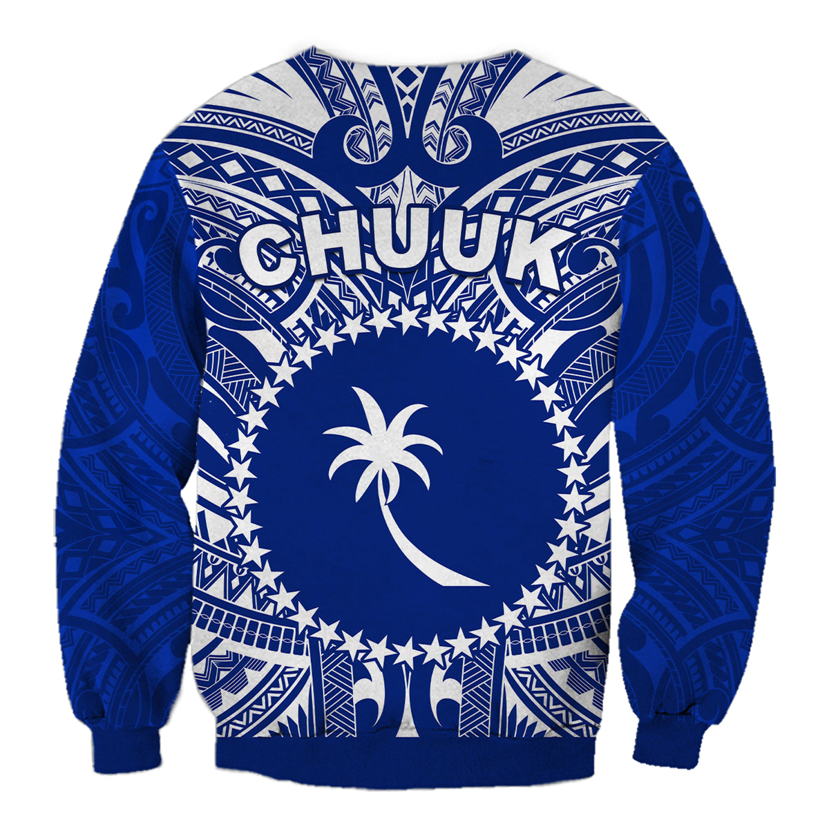 Chuuk Sweatshirt Micronesia Simple Pattern LT13 - Polynesian Pride