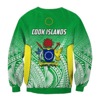 Cook Islands Sweatshirt Pattern Be Unique LT13 - Polynesian Pride