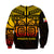 (Custom Personalised) Marquesas Islands Tiki Sweatshirt Gradient Marquesan Tattoo LT13 - Polynesian Pride