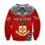 (Custom Personalised) Kolisi Tonga Sweatshirt College 'Atele Mate Ma'a Tonga LT13 - Polynesian Pride