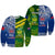 (Custom Personalised) Samoa Rugby and Australia Rugby Sweatshirt Toa Samoa Mix Kangaroos Pacific LT14 Unisex Art - Polynesian Pride