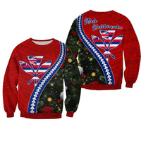 Hawaii Christmas Sweatshirt Mele Kalikimaka Special LT13 Unisex Red - Polynesian Pride