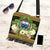 Samoa Boho Handbag - Polynesian Gold Patterns Collection