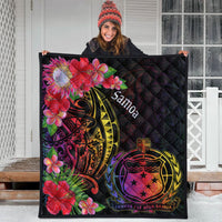 Samoa Premium Quilt - Tropical Hippie Style - Polynesian Pride