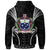 Samoa Hoodie Blood Runs Through My Veins Style Black - Polynesian Pride