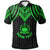 Samoa Custom Polo Shirt Polynesian Armor Style Green Unisex Green - Polynesian Pride
