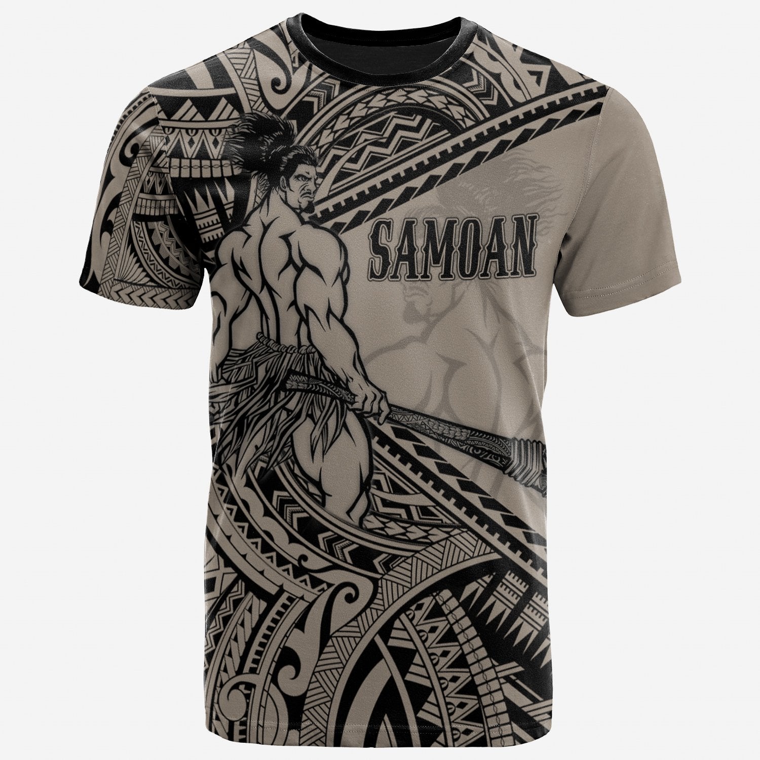 Samoa T Shirt Keep Calm And Handle It Unisex Art - Polynesian Pride