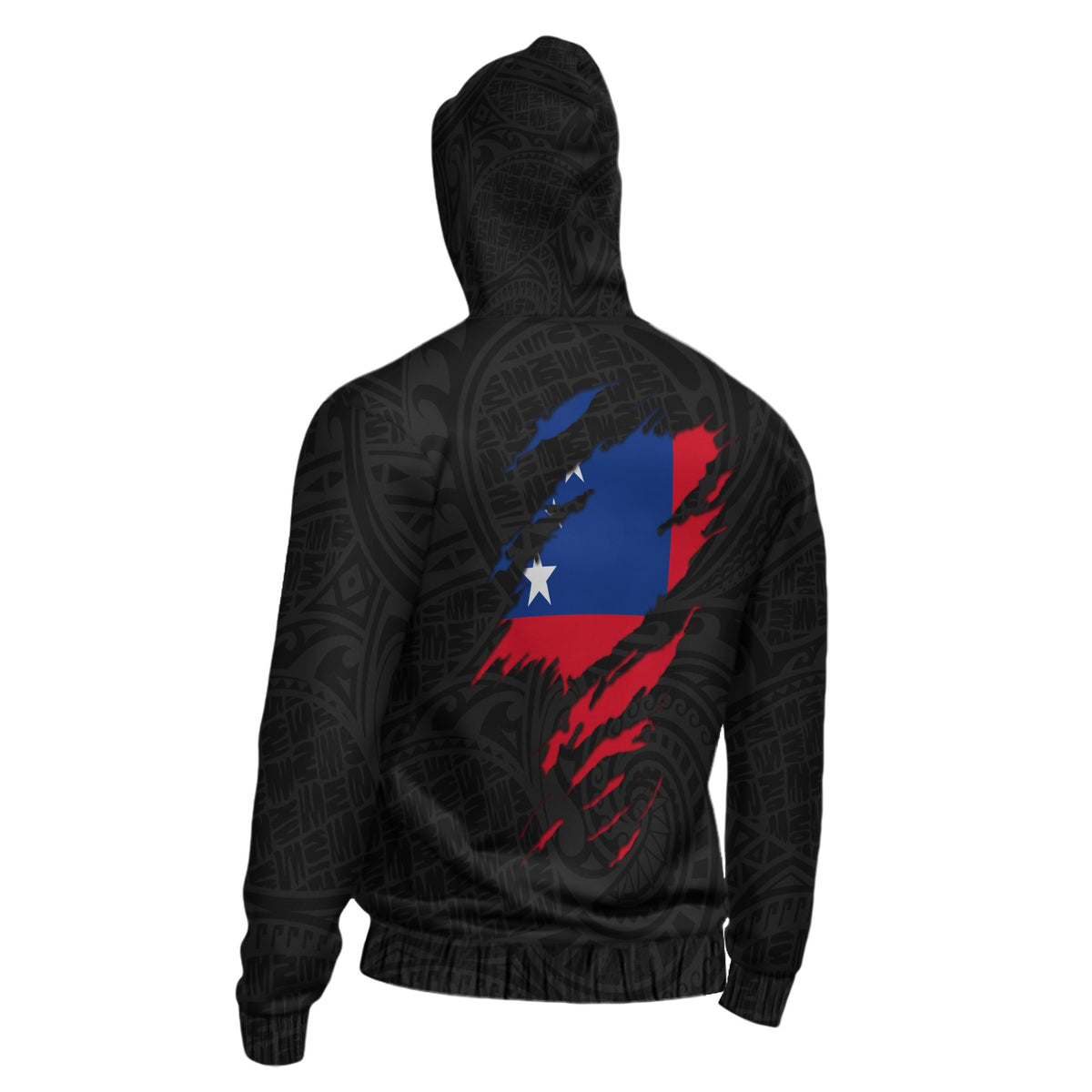 Polynesian All Over Print Hoodie Samoa In Me - Polynesian Pride