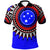 Samoa Custom Polo Shirt Samoan Rugby Sunshine Unisex Blue - Polynesian Pride