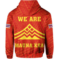 Mauna Kea Needs You Zipper Hoodie - Polynesian Pride