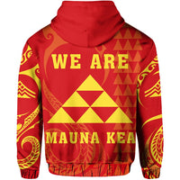 Hawaiian Mauna Kea Polynesian Zipper Hoodie Felicity Style - Polynesian Pride