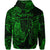 Scorpio Zodiac Polynesian Zip Hoodie Unique Style Green LT8 - Polynesian Pride