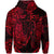 Custom Scorpio Zodiac Polynesian Zip Hoodie Unique Style Red LT8 - Polynesian Pride
