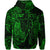 Custom Scorpio Zodiac Polynesian Zip Hoodie Unique Style Green LT8 - Polynesian Pride