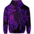 Custom Scorpio Zodiac Polynesian Zip Hoodie Unique Style Purple LT8 - Polynesian Pride