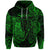 Scorpio Zodiac Polynesian Zip Hoodie Unique Style Green LT8 - Polynesian Pride