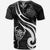 Hawaii Kanaka Maoli Custom T Shirt Scorpio Tribal Pattern Style White - Polynesian Pride