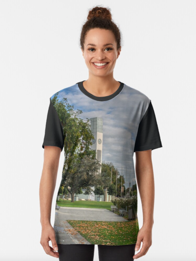 Palmerston North City Square Graphic T Shirt - Polynesian Pride