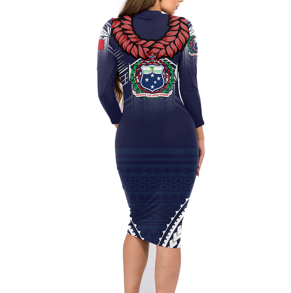Samoan Ula Fala Art Sweatshirt - LT12 main image 1