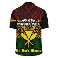 Hawaii Mauna Kea Kanaka Polynesian Hawaiian Shirt - Hill Style - AH - Polynesian Pride