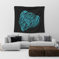 Simple Tapestry Blue AH - Polynesian Pride