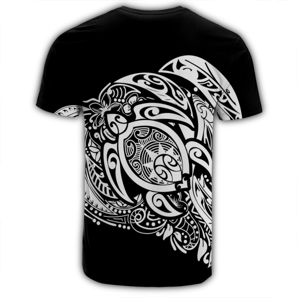Simple T Shirt White - Polynesian Pride