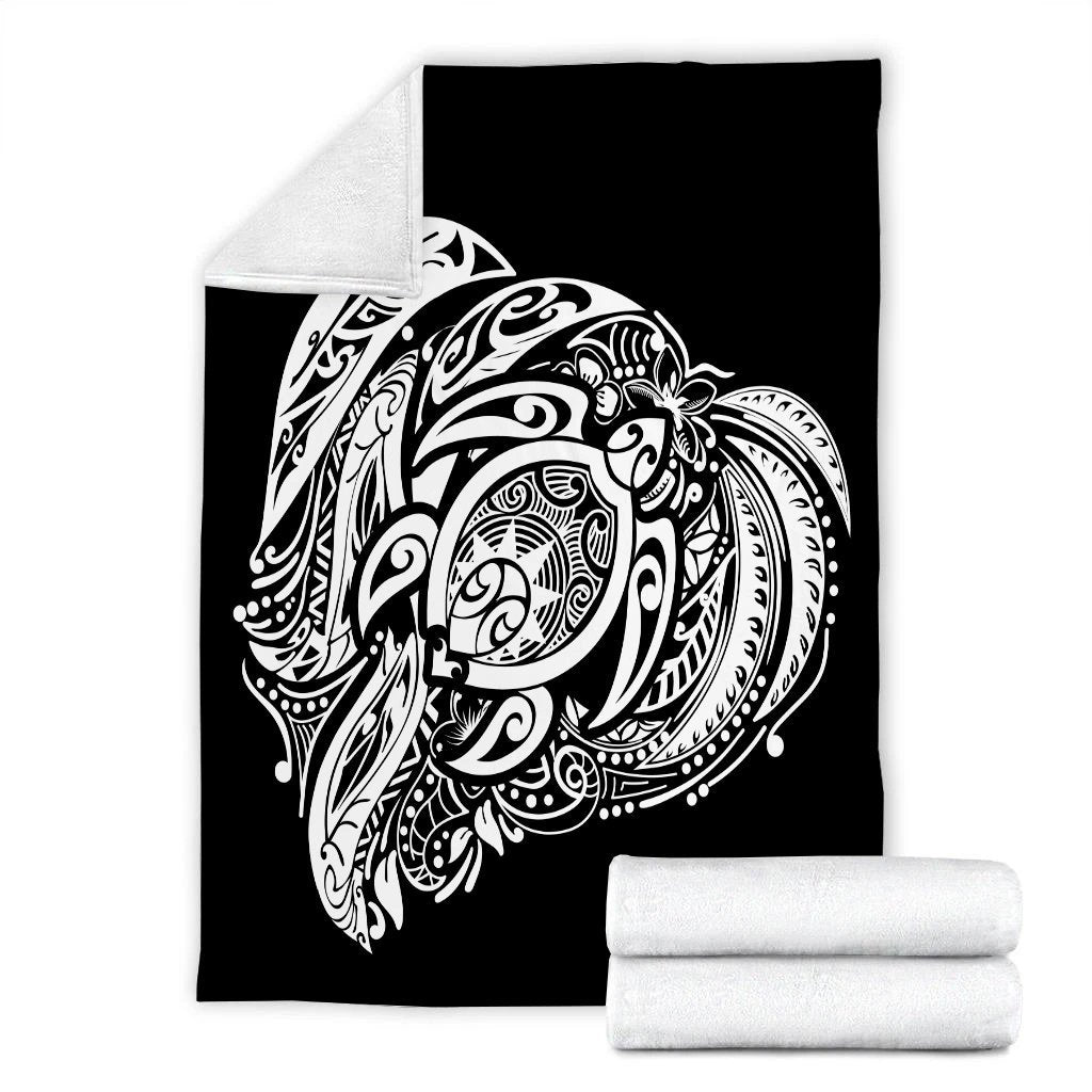 Simple Premium Blankets White AH - Polynesian Pride