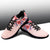 Hawaii Pink Hibiscus Falling Petals Sneakers - Glamour Style - AH - Polynesian Pride