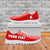 (Custom Personalised) Tonga Rugby Sneakers - Mate Ma'a Tonga LT13 White - Polynesian Pride