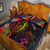 Solomon Islands Quilt Bed Set - Tropical Hippie Style - Polynesian Pride
