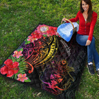 Solomon Islands Premium Quilt - Tropical Hippie Style - Polynesian Pride