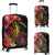 Solomon Islands Luggage Covers - Tropical Hippie Style Black - Polynesian Pride