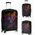 Solomon Islands Luggage Covers - Butterfly Polynesian Style Black - Polynesian Pride