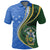 Solomon Islands Polo T Shirt Solomon Isla Flag Coat Of Arms Kanaloa Tatau Gen SI K7 Unisex Blue - Polynesian Pride
